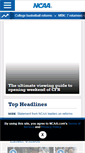 Mobile Screenshot of ncaa.com